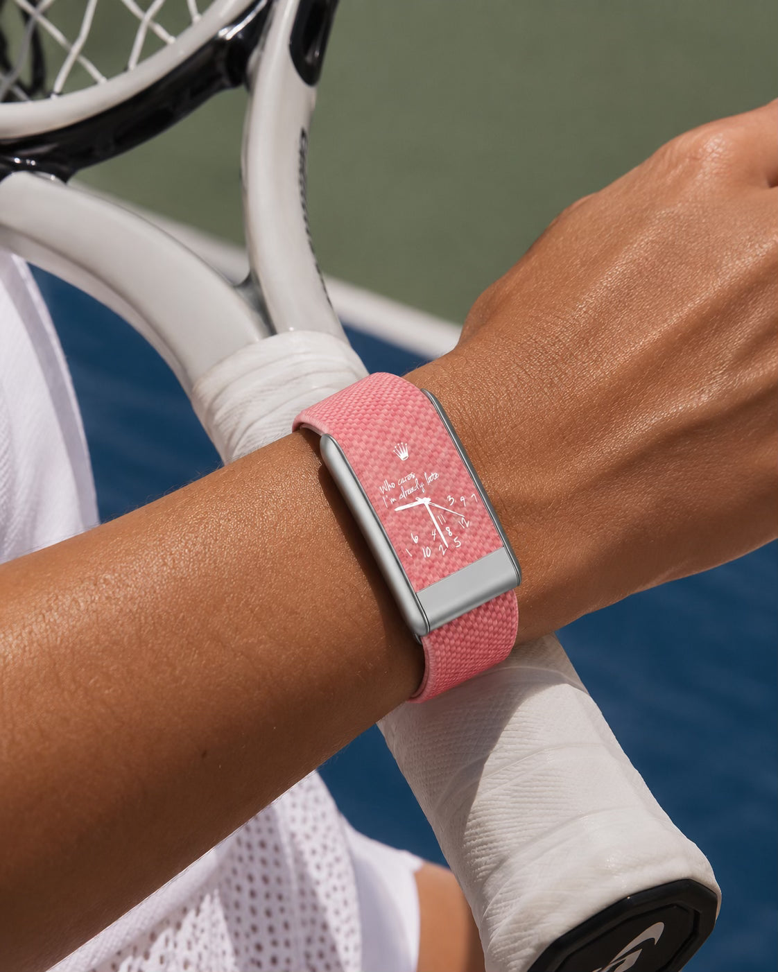 Timeless Corail et blanc