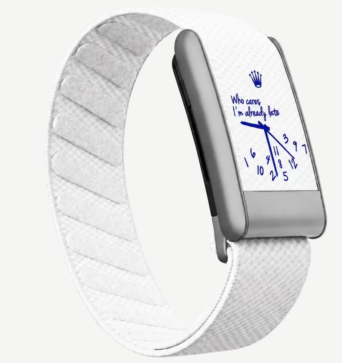Timeless blanc et bleu